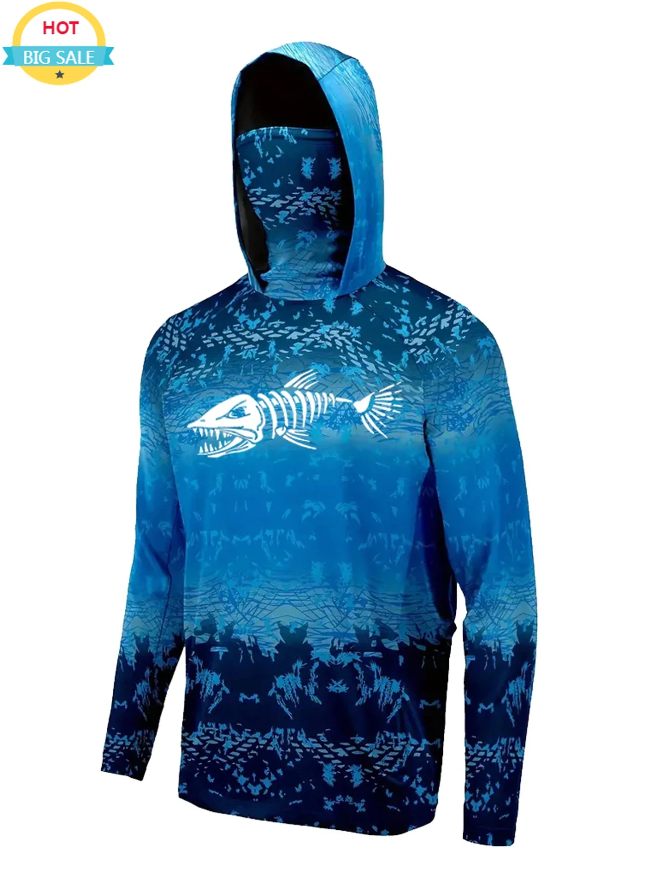 Fishing Hoodie - Ropa de Pesca con Capucha UPF