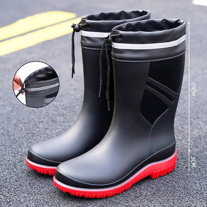 Botas de Lluvia de Tubo Medio  - Fishing Boots reseña y precio